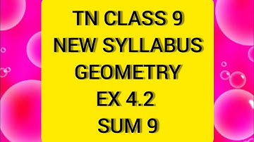 TN Samacheer 9 Maths Geometry Ex 4.2 Sum 9