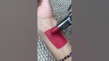 Thumbnail of Save for later✨@RecodeStudios creamy matte lipstick: Amaryllis 💄🌸✨#redlipstick#lipstickswatches✨