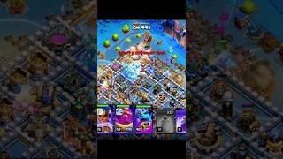 TH18 attack sky wagon yeti king royal queen #shorts