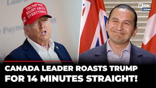 ‘Guy With The Red Hat..’: Canada’s Wab Kinew Brutally Humiliates Trump In Viral Speech