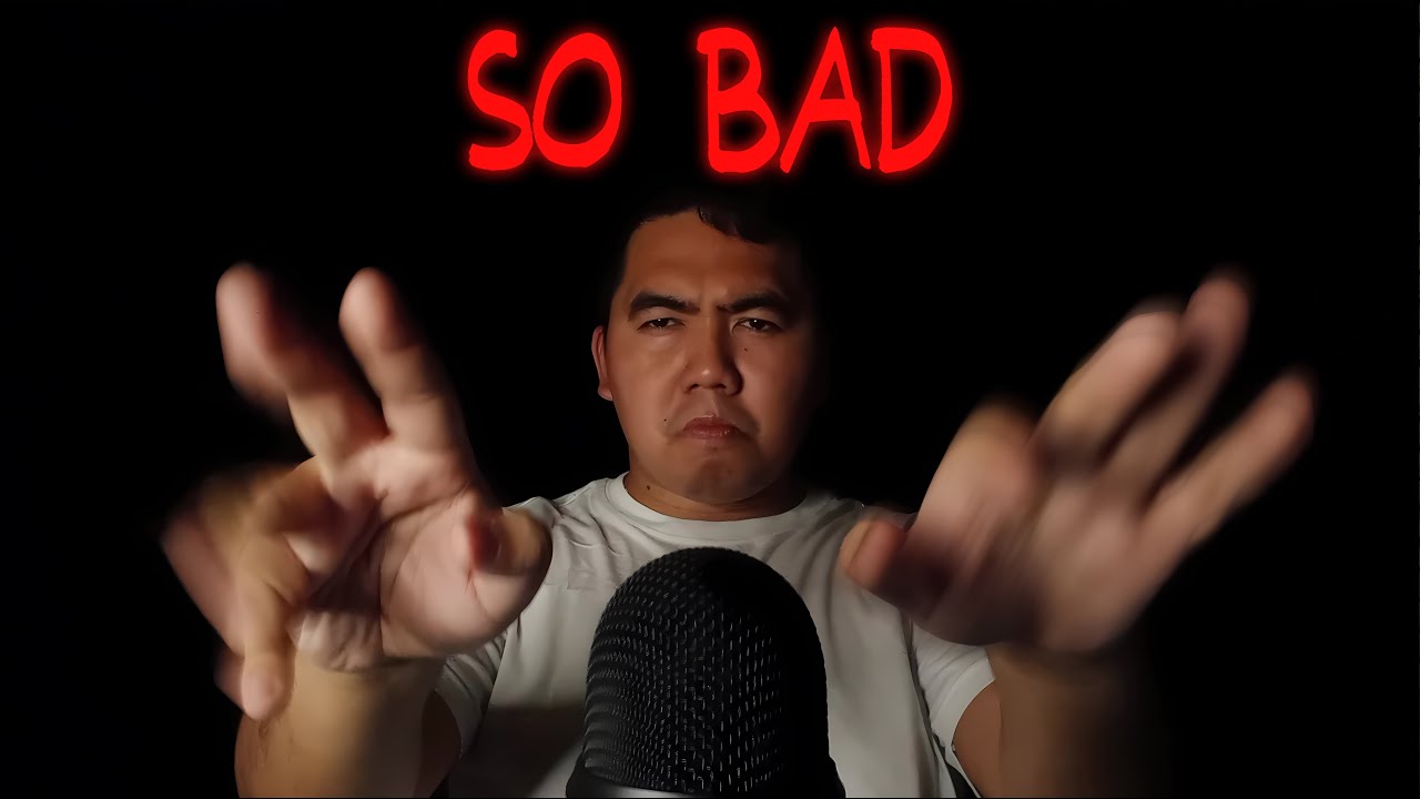 I CAN'T DO FINGER FLUTTERING ASMR 🥲