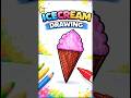 Ice Cream Colouring #Ice cream #Viralshorts #trending #shorts #forkids