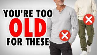 14 Things Men Over 40 Should NEVER Wear!