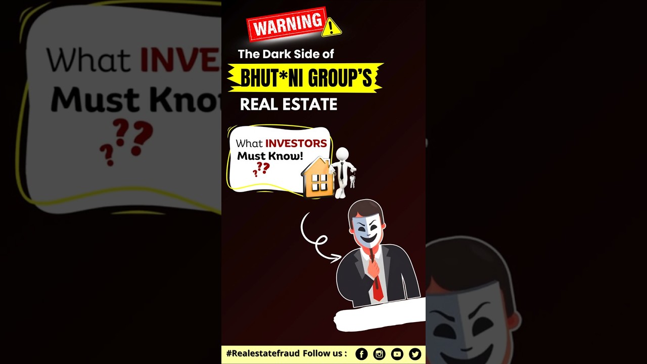 BHUTANI INFRA FRAUD | BIGGEST REAL ESTATE SCAM REVEALED! 