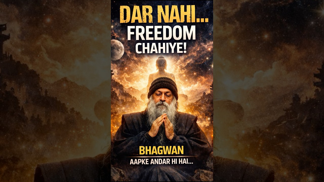 God is not fear. God is freedom.You were created to experience life. #Osho #hindu  #spiritual