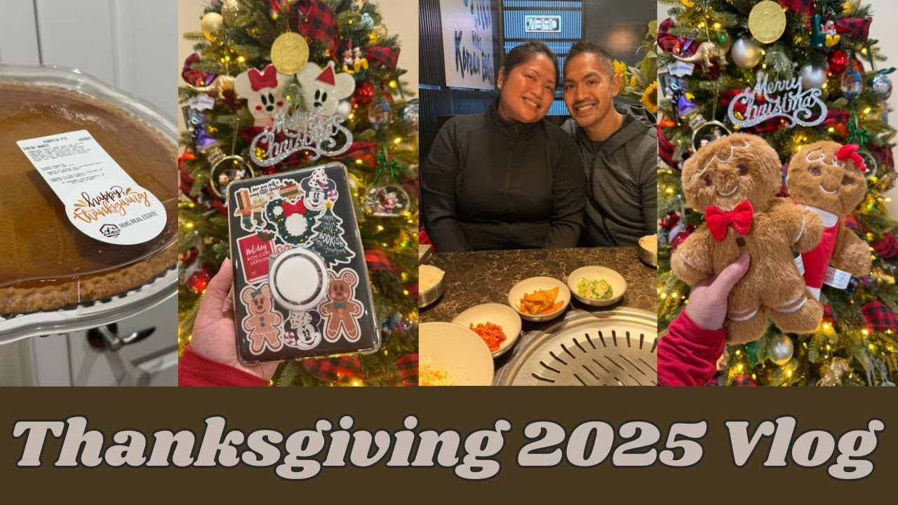 Видеоблог о Дне благодарения 2025 | Рождественские украшения LEGO, Чёрная пятница, DITL, Жизнь на...