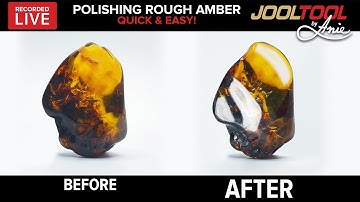 Polishing Amber on the JOOLTOOL - LIVE with Anie