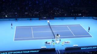 ATP World Tour Final 2016, Djokovic vs. Murray (20/11/2016), match ball | dynekTV