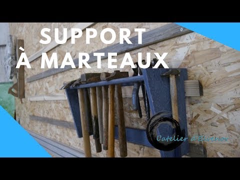 support à marteaux pour french cleat 