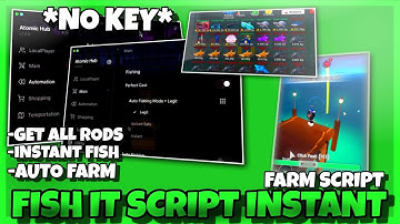 FISH IT Script Free Pastebin 2025 | Legith Instant Catch *NO KEY* , Event Farm , Auto Farm