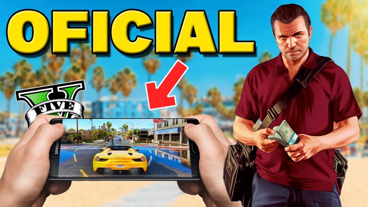 SAIUU ! GTA 5 PARA CELULAR ! ( Android e iOS ) QUALIDADE DE CONSOLE !  TUTORIAL DE COMO JOGAR !XCloud 