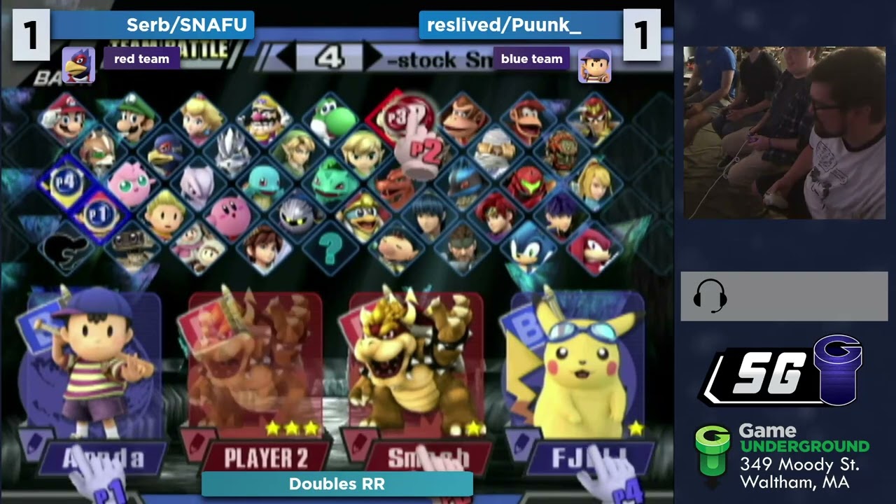 Saladventure Doubles RR - reslived/Puunk_ (B) vs SNAFU/Serb (R)