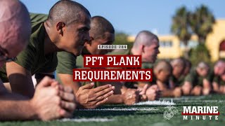 Marine Minute: PFT Plank Requirements screenshot 5