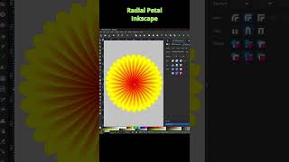 How to Create a Radial Petal Effect in Inkscape