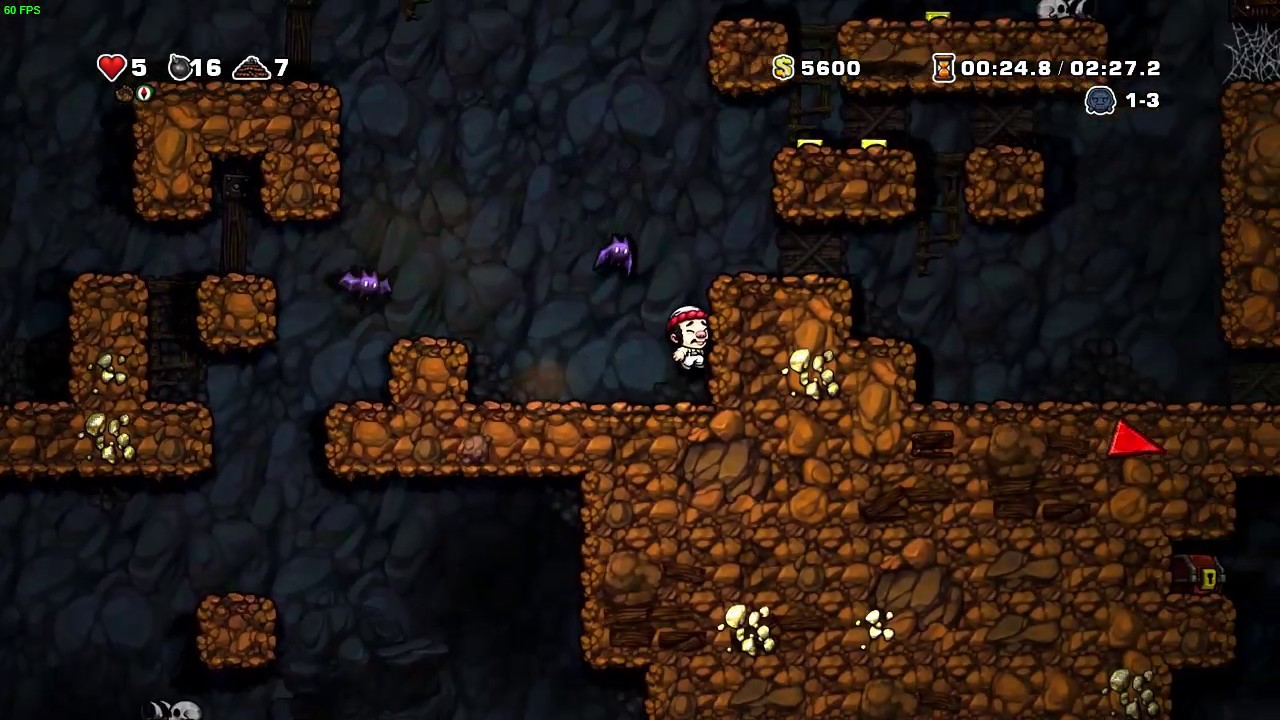 Spelunky HellRun #1 
