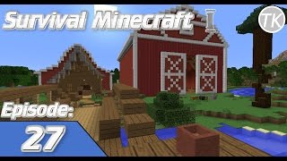 The Classic Red Barn! Minecraft TKs Lets Play E27