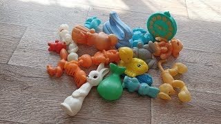 🛒 Советские пластмассовые игрушки