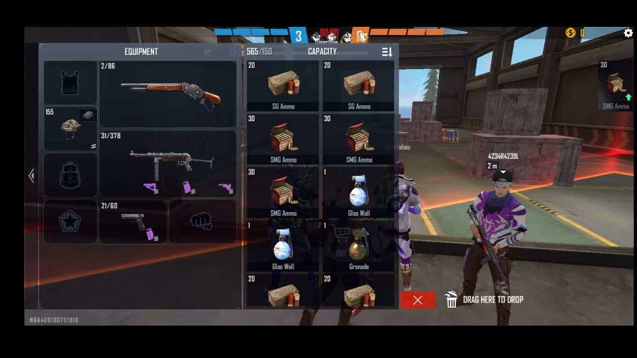 Free fire video of try a D s game of 