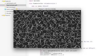 Today's iOS sample no.1544 snake line