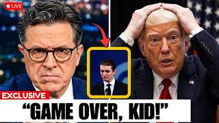 Trump Expected Barron to Confront Stephen Colbert — What Happened Next Surprised Everyone