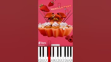Cute CatNap dessert (@ssielstudio) - Octave Piano Tutorial