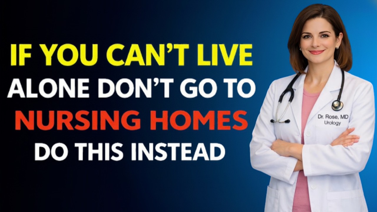 If You Can't Live Alone, Don't Go to Nursing Homes—Do This Instead | Dr.Rose Urologist