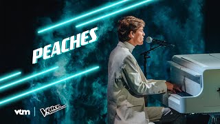 Robin - ‘Peaches’ | Liveshow 1 | The Voice van Vlaanderen | VTM