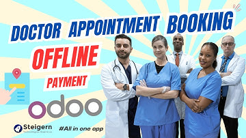 Doctor appointment booking odoo with offline payment | appointment booking with doctor in odoo