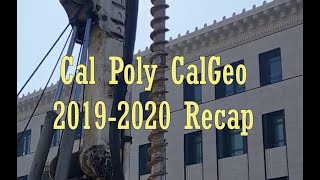 CalGeo Recap 2019-2020