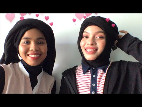 impersonate hijab style ala kakak aku (vid gaje) ft. Sajidah Halilintar