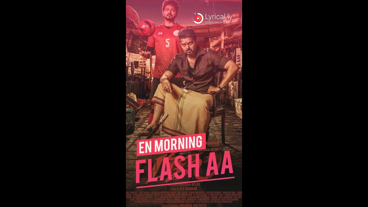 BIGIL FIRST LOOK ........ Atli..... AGS Entertainment.....the mass thalapathi 63