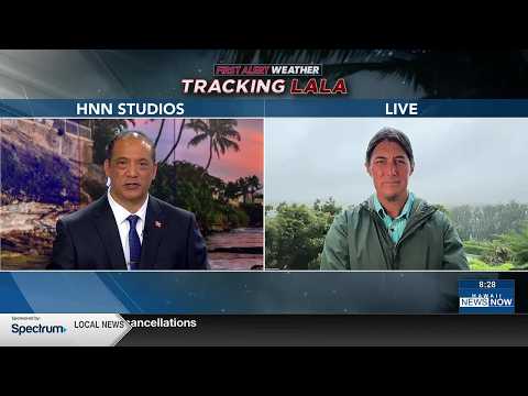 Waimea prepares for strong winds and heavy rain as Tropical Storm Lala approaches