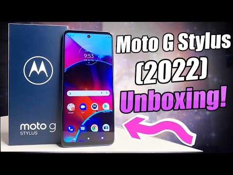 Motorola Moto G Stylus (2022) Unboxing & Hands-On!