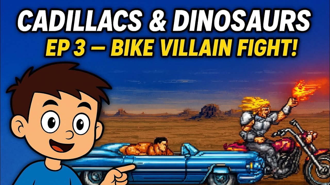 Ep 3 – Villain Bike Fight! 🚗🏍️ Car ne dhamaka kar diya 🎮 Cadicalls & Dinosaurs 