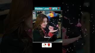 Hidden Love🥀❤ BTS🥀🥀🌺 #bts #love #btsarmy #kpop #cdrama #lyrics ##kdrama #1million #tiktok #btsshorts