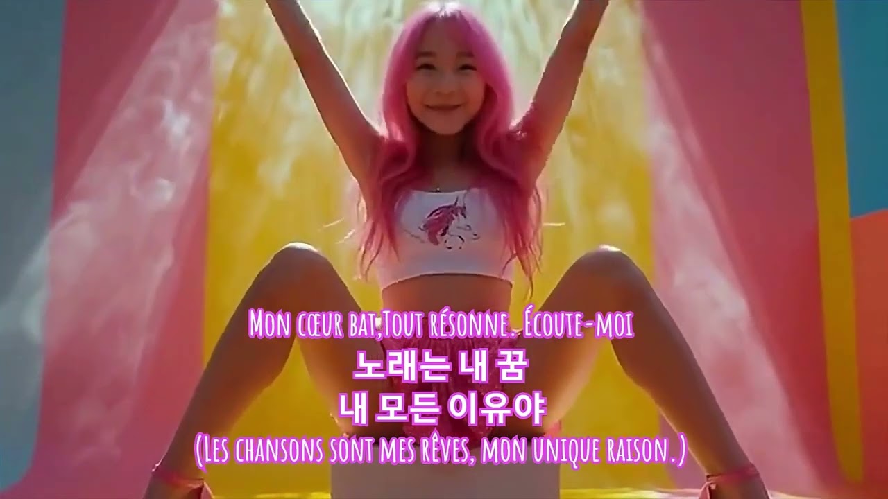 Ha-rin Storm "Chanter c'est ma vie" (Français/Coréen) Electro K-Pop