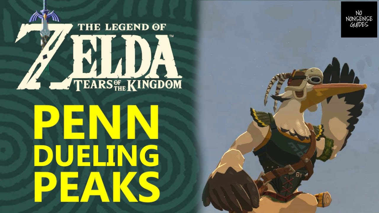 Zelda ToTK Penn Dueling Peaks Location - Tears of Kingdom 