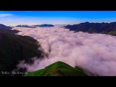 Thiên Đường Mây Tà Xùa Sơn La Flycam