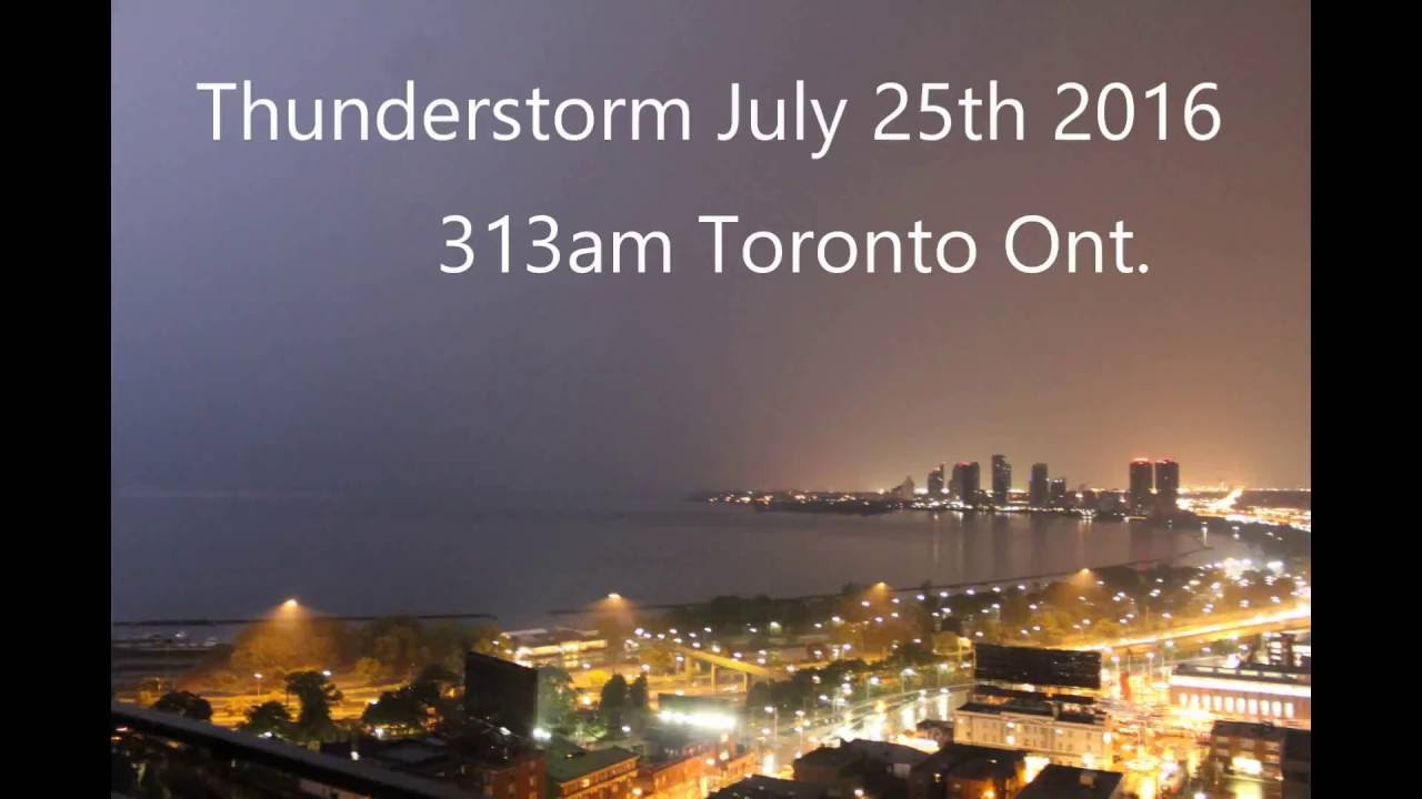 Toronto Thunderstorm