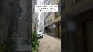 Nhà phân lô Linh Lang, Ba Đình - 80m2, MT 4.5m, 3 thoáng, đường ô tô tránh, kinh doanh đỉnh #bds