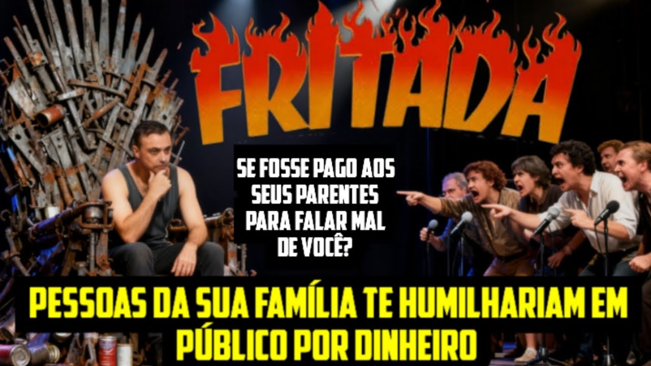 Fritada da vida real! A maioria dos seus parentes não torcem por você 