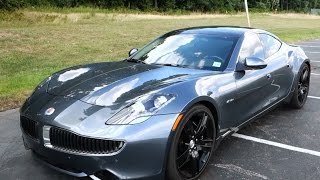 Fisker KARMA Car Review Luxury Sedan Test Drive