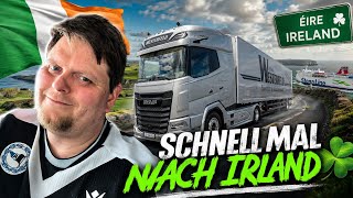 Der Möbelkutscher LKW Doku schnell mal nach #irland
