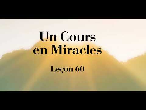ACIM Lesson 60