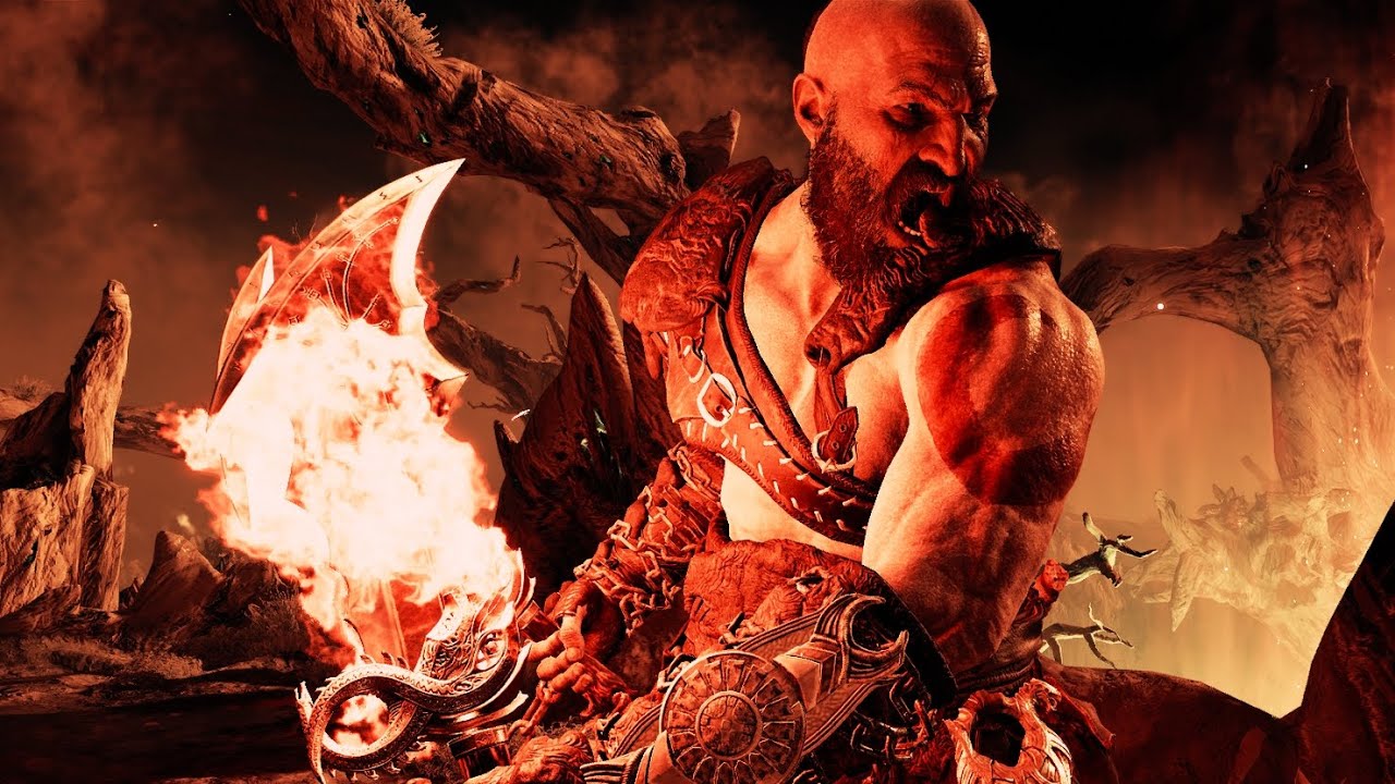 Kratos Takes Blade Of Chaos [Edit/AMV] God Of War 4 YouTube