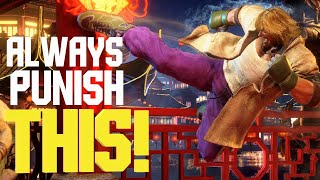 How To Punish Counter Drangonlash Kick Effectively