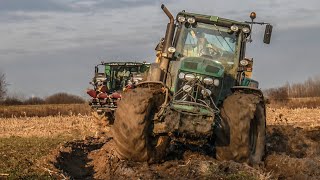 Jeleń W Bagnie Powraca Koszenie Kukurydzy W Trudnych Warunkach 4X John Deere