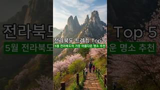 5월 전라북도 트레킹 명소 BEST 5 | 봄꽃과 함께 걷는 힐링 여행