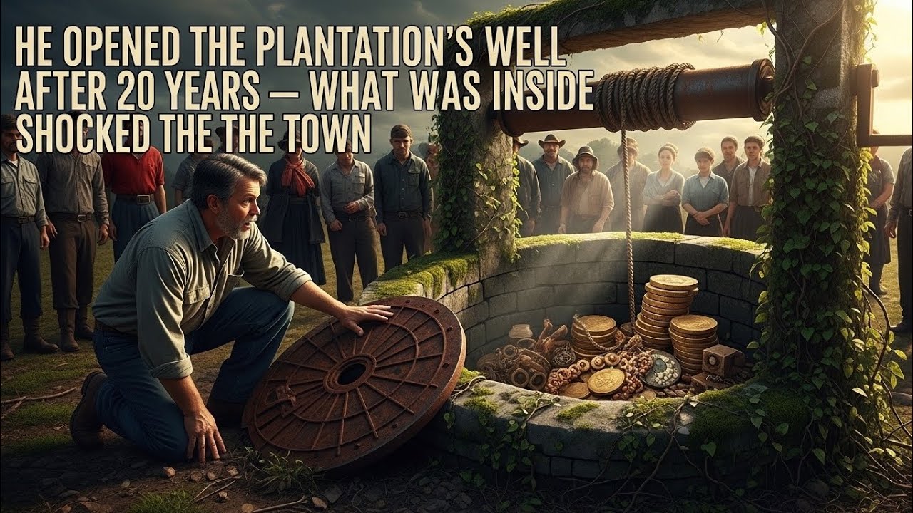 He Opened the Plantation’s Well After 20 Years — What They Found Terrified the Entire Town 