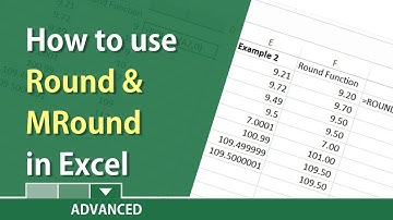 Excel - Round and MRound Functions in Excel by Chris Menard